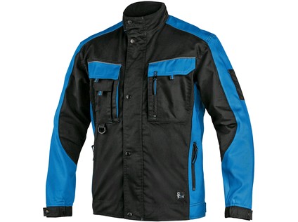 Blůza CXS SIRIUS BRIGHTON, černo-modrá, vel. 54